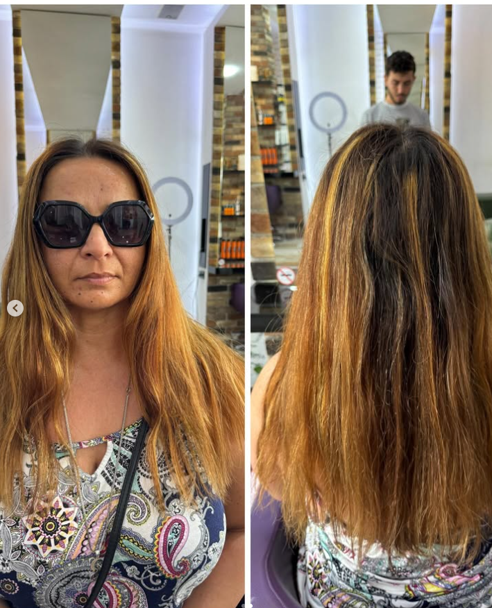 Hair transformation 4 before